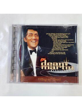Dean Martin Greatest Hits King Of Cool CD 1998 Capitol Records 16 Tracks Classic